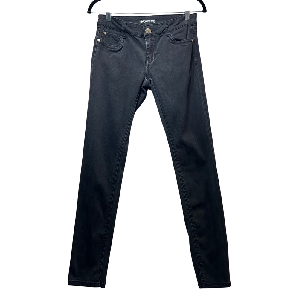 Love Culture Black Skinny Jeans Denim Pants Low Rise Casual Style Size‎ 5